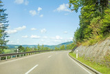 Fototapeta  - road in mountains
