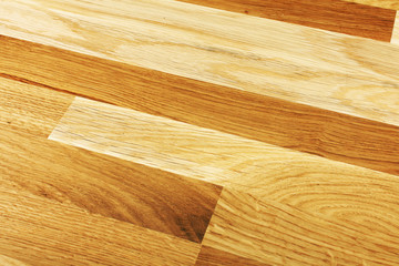 Wall Mural - wood oak parquet desk detail