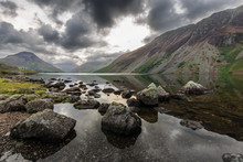 Wastwater Reflection, The Lake District, Cumbria, England