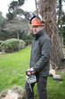 © Lumi Images - Cutting down a tree, Bournemouth, County Dorset, UK, Europe