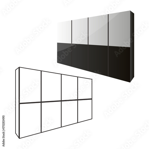 Sliding Door Wardrobe Or Dressing Room Changing Rooms Shop
