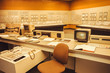 © radiokafka - Interior with computer security system and control panel of Nuclear Power Plant