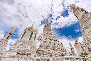 Wat Arun The Temple of Dawn Landmark of Bangkok, Thailand