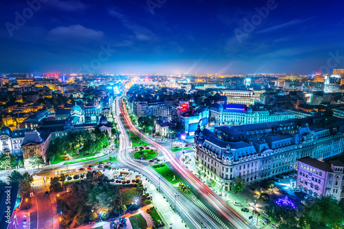 bucharest at night