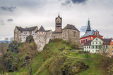 Fototapeta  - Loket castle, Czech republic