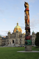 Wall Mural - British Columbia Legislature, Victoria, Canada