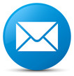 © FR Design - Email icon cyan blue round button