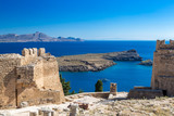 Fototapeta  - Akropolis von Lindos, Rhodos