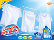 Laundry detergent ads