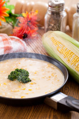 Canvas Print - Corn soup