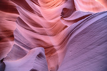 Antelope Canyon, Arizona, Smooth Rock Texture
