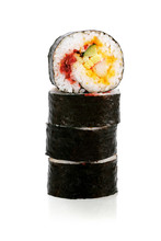 Cut Sushi Rolls