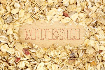 Wall Mural - muesli