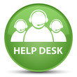 © FR Design - Help desk (customer care team icon) special soft green round button