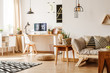 © Photographee.eu - Modern loft with natural accessories
