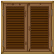 © GraphicsRF - Old window made of wood