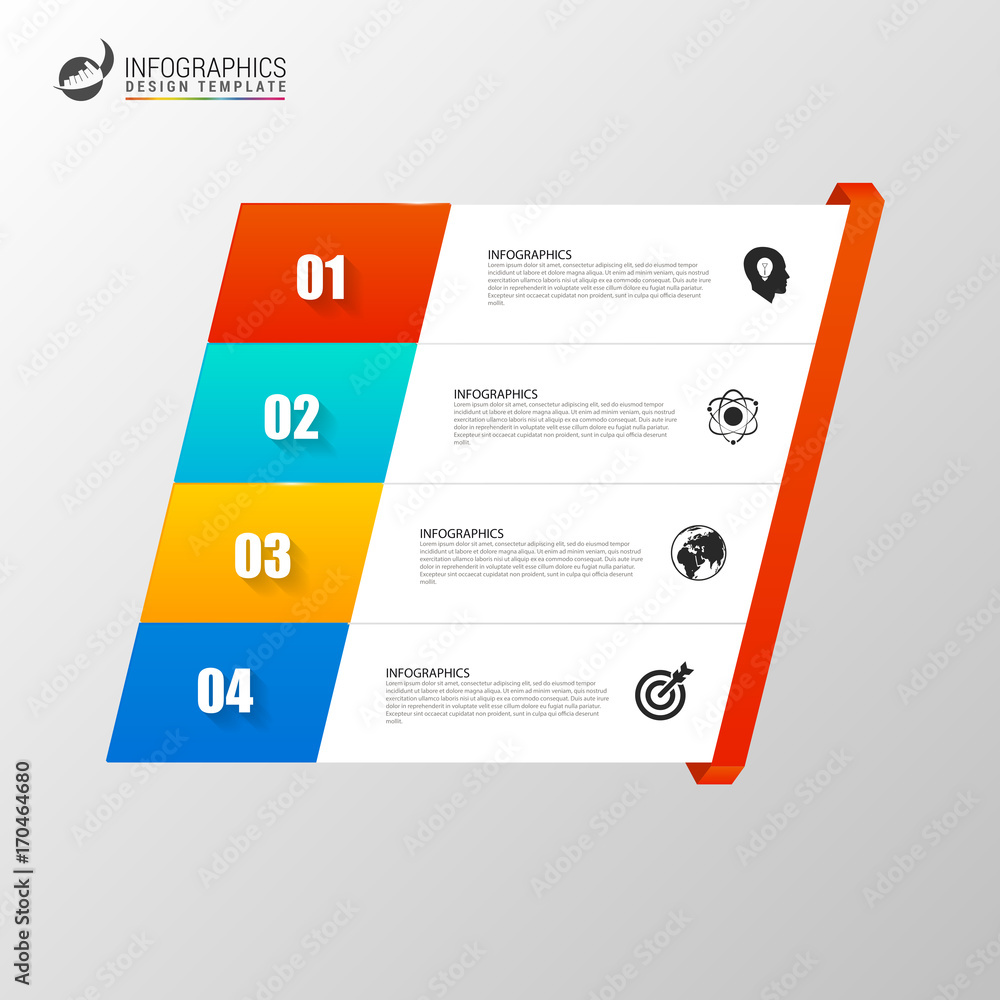 Infographic concept. Template for diagram. Vector illustration Stock ...