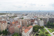 Paris, beautiful panorama of the city and the famous monuments 