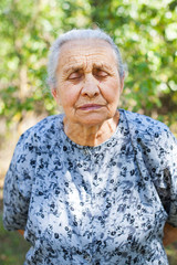 Wall Mural - Senior woman portrait