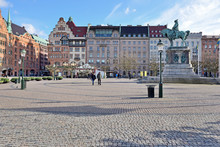 Stortorget - Historic Market Square In Malmo, Sweden