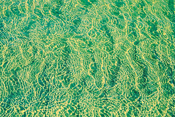 Texture of water and sand