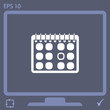 © PhotoStocker - 1422491 calendar vector icon