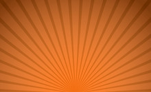 Abstract Orange Color Radial Background For Halloween Theme Concept. Vector Illustration