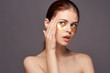 © SHOTPRIME STUDIO - woman in gold patches for eyes, facial treatment, portrait