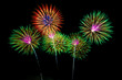 © Athipat - Fireworks, Fireworks light up the sky,New Year celebration fireworks