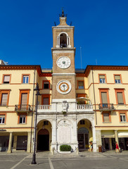 Fototapete - Rimini - The square Piazza tre Martiri
