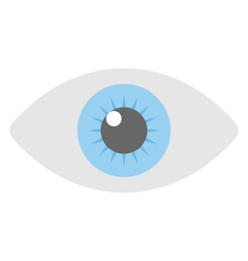 Sticker - Eye Vector Icon
