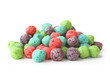 Colorful cereal balls