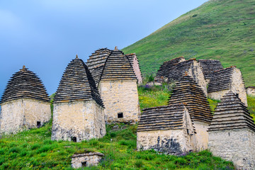 Wall Mural - Ancient Alanian necropolis in North Ossetia