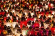© Daniel Jędzura - Burning candles at a cemetery during All Saints Day