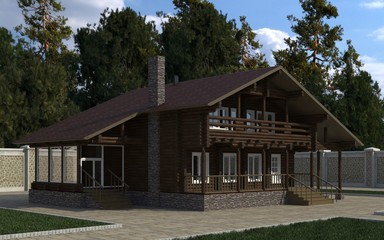 Building Photo Realistic Render 3D Illustration