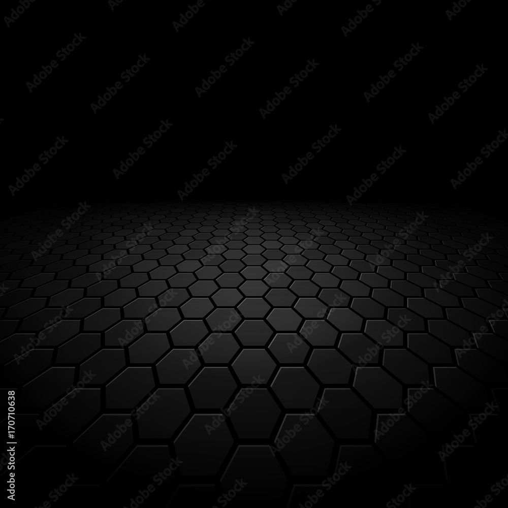 abstract floor perspective black texture background Stock Vector ...