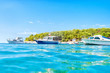 Boote am Meer in Kroatien