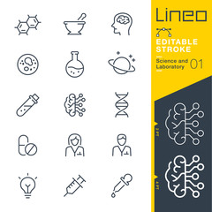 Lineo Editable Stroke - Science and Laboratory line icons
Vector Icons - Adjust stroke weight - Expand to any size - Change to any colour