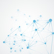 © Leonid - Network connection modern design. Abstract science and technology background
