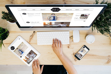 blog website overhead devices