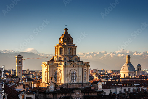 Cuadros en Lienzo The church of San Lorenzo, Turin, Italy