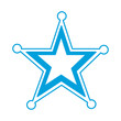 © djvstock - star icon over white background colorful design vector illustration