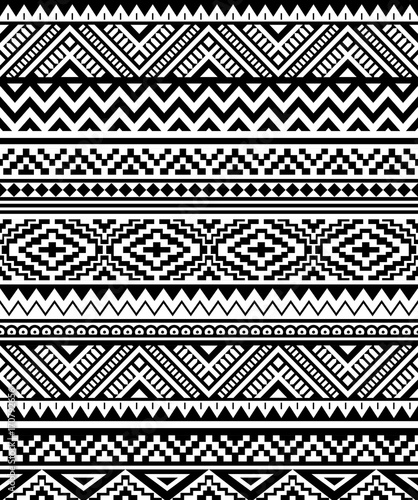 Ethnic pattern design. Seamless pattern. Navajo geometric print. Rustic ...