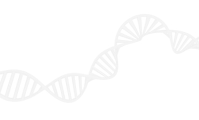 3d dna spiral. 3d rendering.