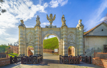 Wall Mural - Carolina gate, Alba Iulia fortress, Transylvania, Romania