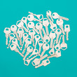 © Porechenskaya - Collection Keys. Minimal art style
