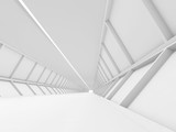 Fototapeta Do przedpokoju - White interior background, 3d render