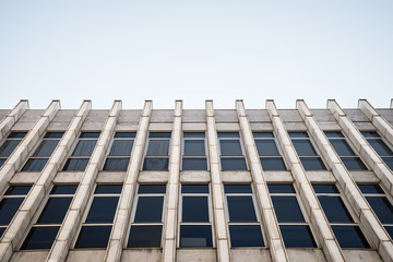 Office Building low-angle view.