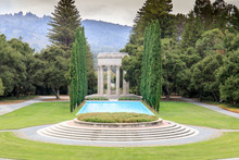 Pulgas Water Temple. Redwood City, San Mateo County, California, USA.