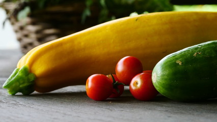 Autumn Harvest: vegetables close-up